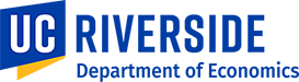 UCR | Department of Economics Logo